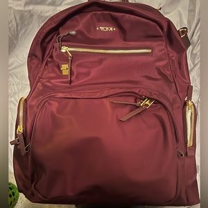 COPY - Tumi purple burgundy backpack